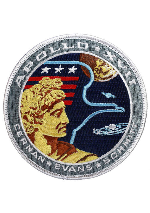 Apollo 17 Embroidered Mission Patch
