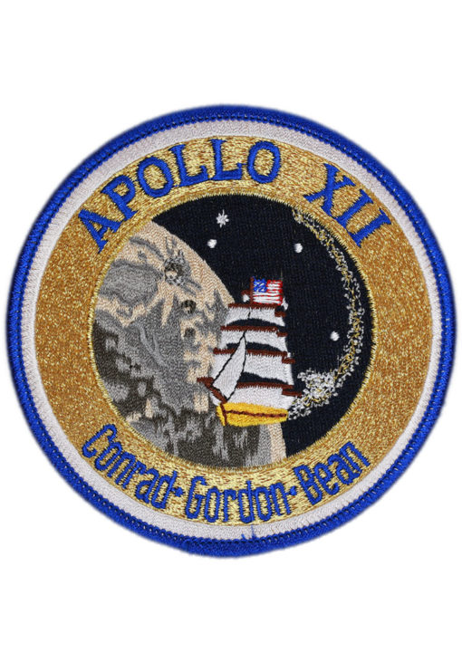 Apollo 12 Embroidered Mission Patch