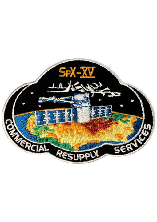 SpaceX CRS-15 Embroidered Mission Patch