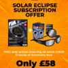Astronomy Now One Year Subscription + Free Eclipse Kit