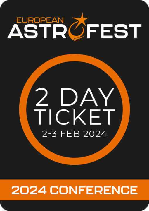European AstroFest 2024: Two-Day Conference Ticket
