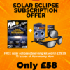 Astronomy Now One Year Subscription + Free Eclipse Kit